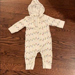 Monica + Andy Holiday Lights Romper